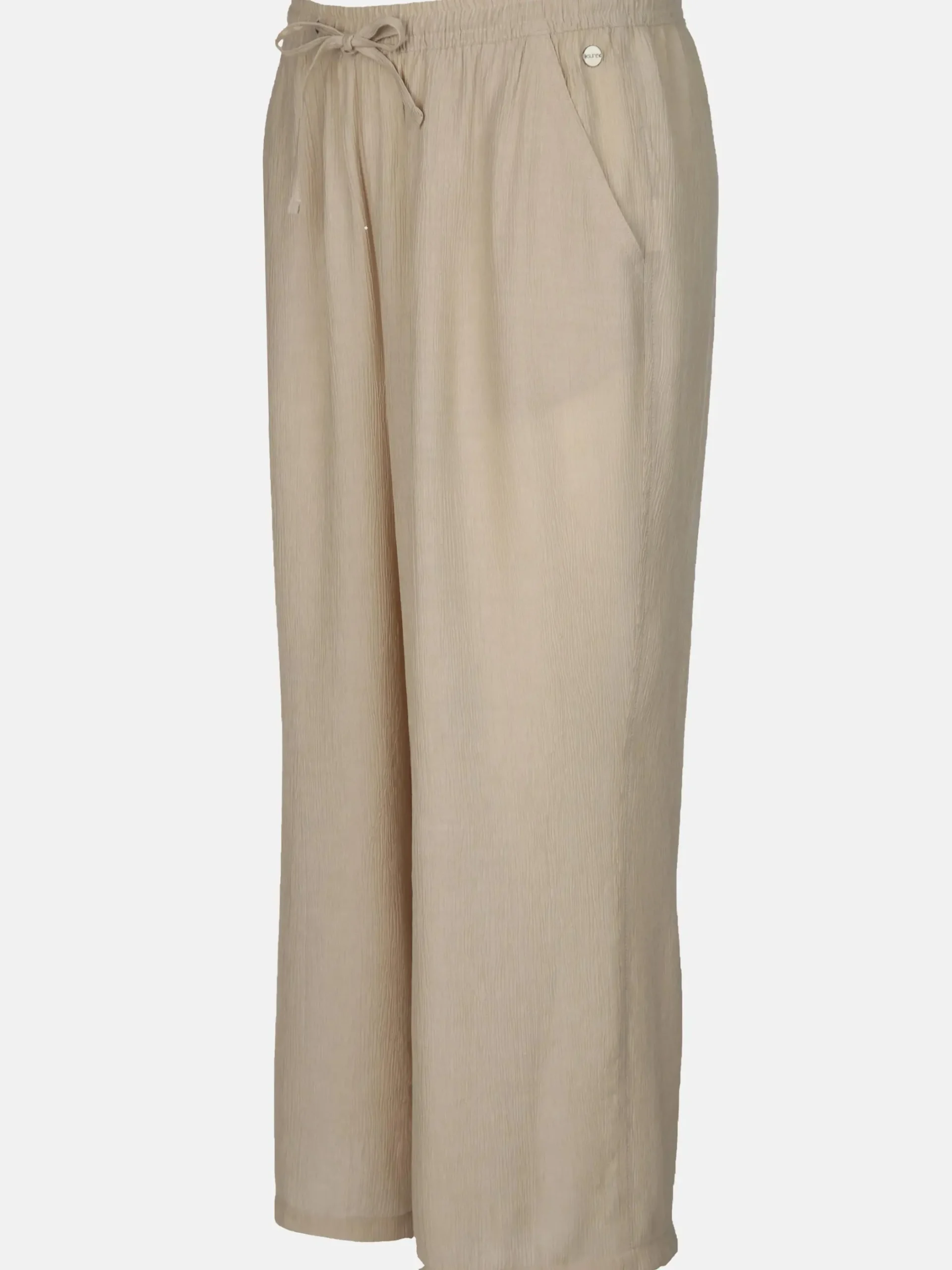 Damen Sure Damen Hose in Crinkle Optik