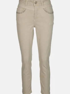 Damen Lisa Tossa Damen Hose mit Glitzersteinchen