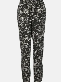 Damen Sure Damen Hose mit weitem Bein im Leoprint