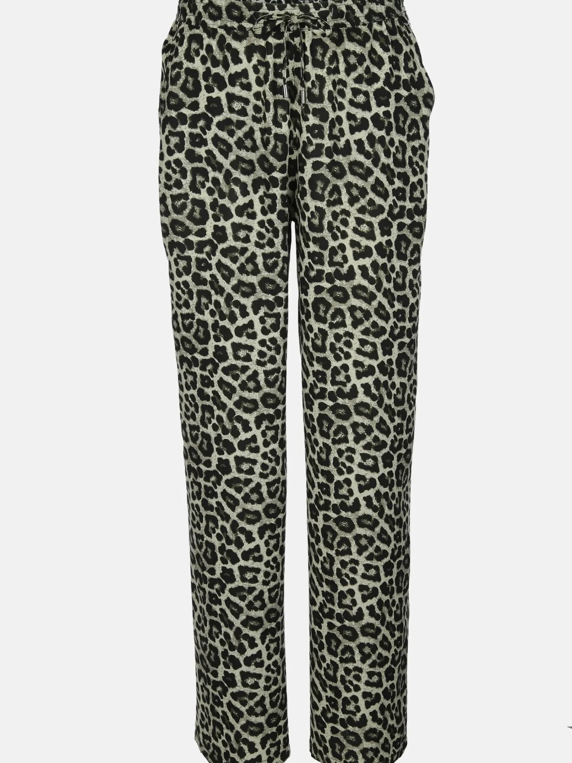 Damen Sure Damen Hose mit weitem Bein im Leoprint