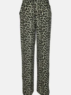 Damen Sure Damen Hose mit weitem Bein im Leoprint