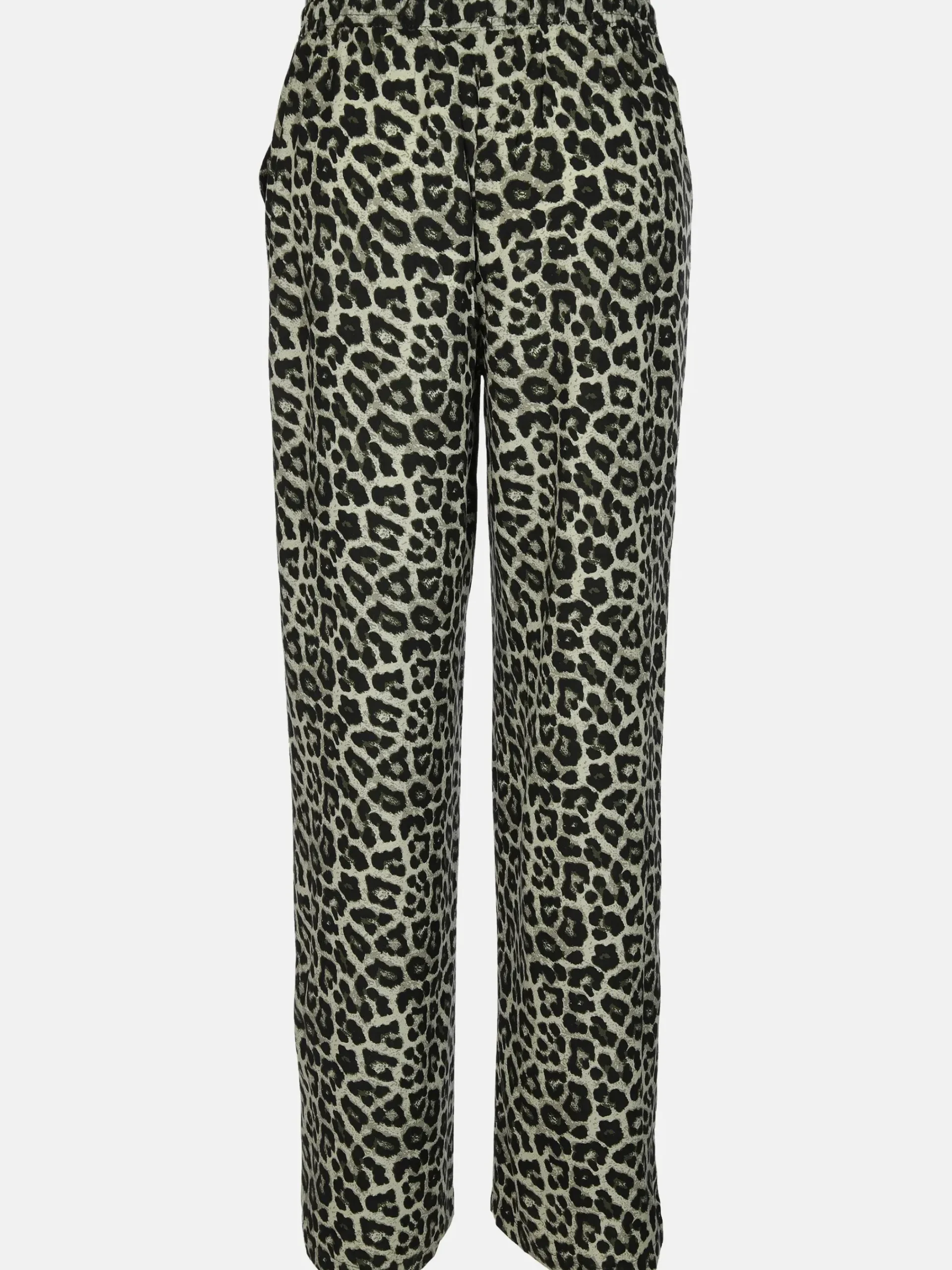 Damen Sure Damen Hose mit weitem Bein im Leoprint