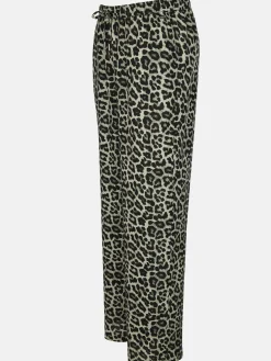 Damen Sure Damen Hose mit weitem Bein im Leoprint