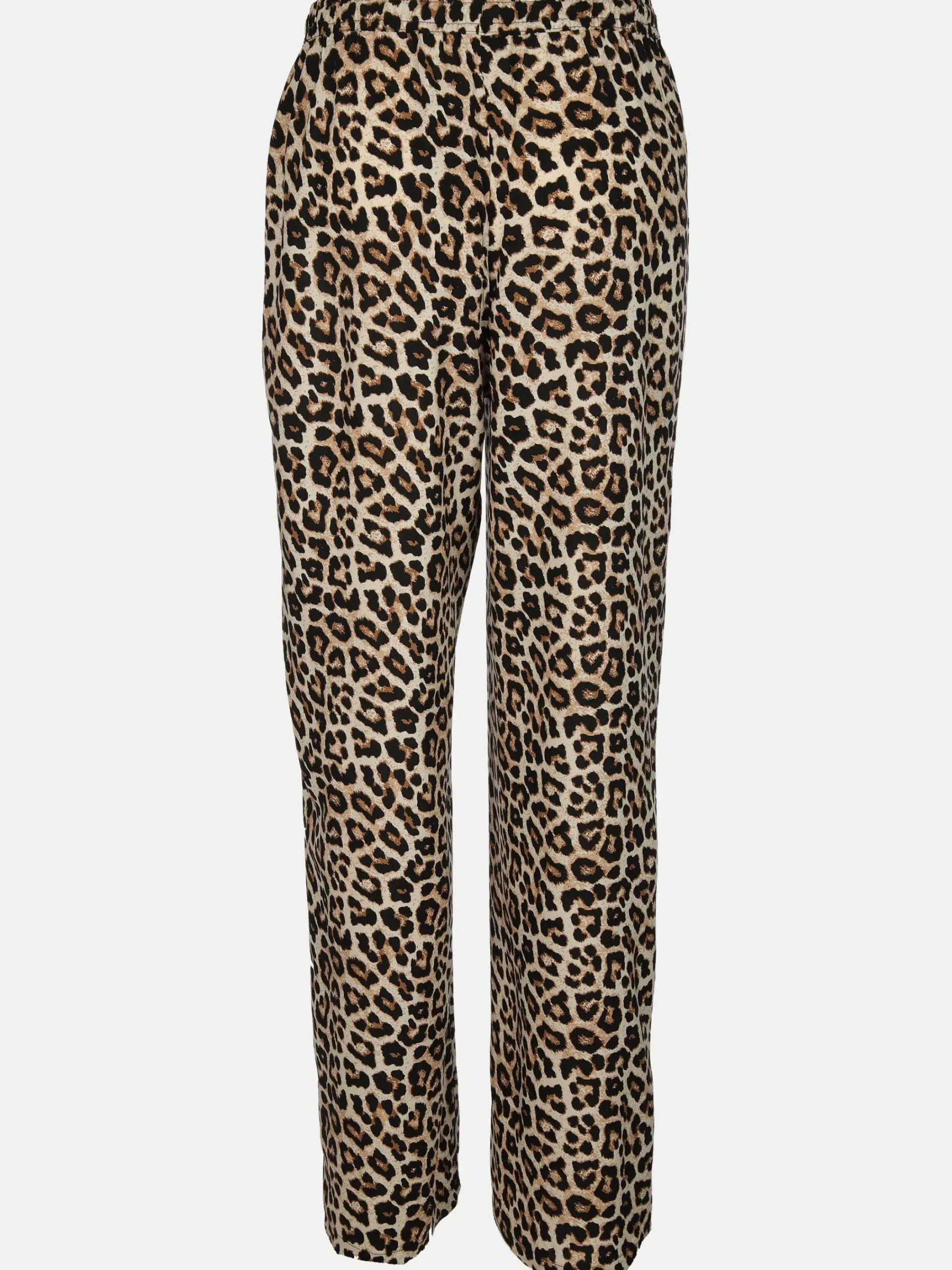 Damen Sure Damen Hose mit weitem Bein im Leoprint