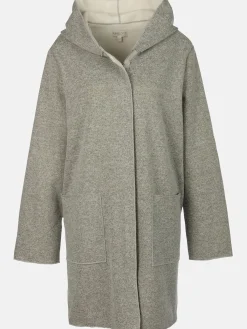 Damen Apricot Damen Jacke in melierter Optik