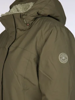 Damen Grinario Sports Damen Jacke mit abnehmbarer Kapuze, gefüttert