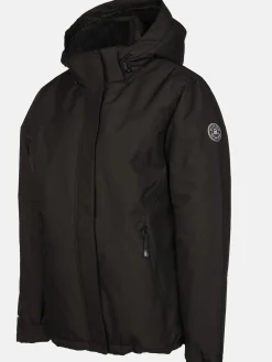 Damen Grinario Sports Damen Jacke mit abnehmbarer Kapuze, gefüttert