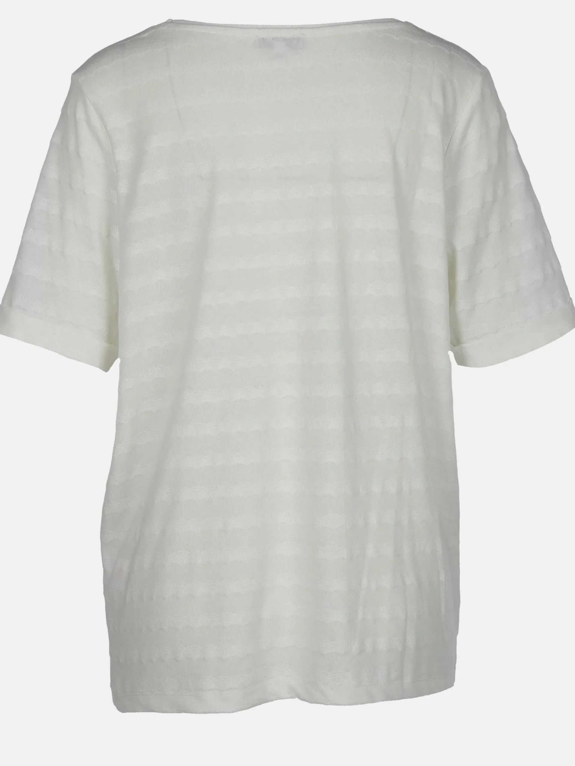 Damen Lisa Tossa Damen Jacquard Shirt mit kurzem Arm