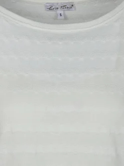 Damen Lisa Tossa Damen Jacquard Shirt mit kurzem Arm