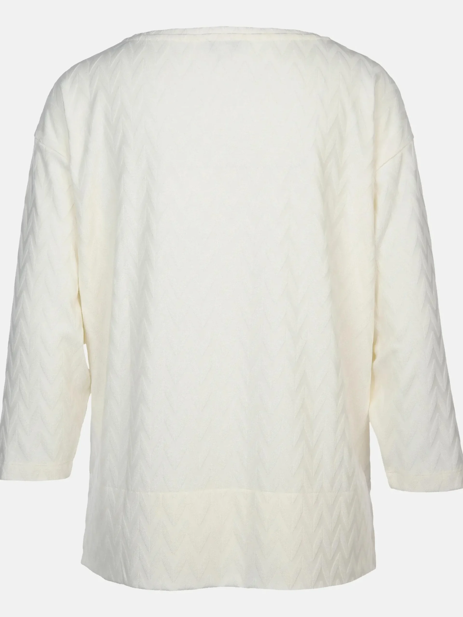 Damen Lisa Tossa Damen Jacquard Shirt mit 3/4 Arm