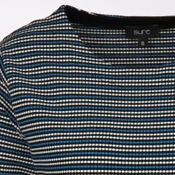 Damen Sure Damen Jacquard Shirt mit 3/4 Arm