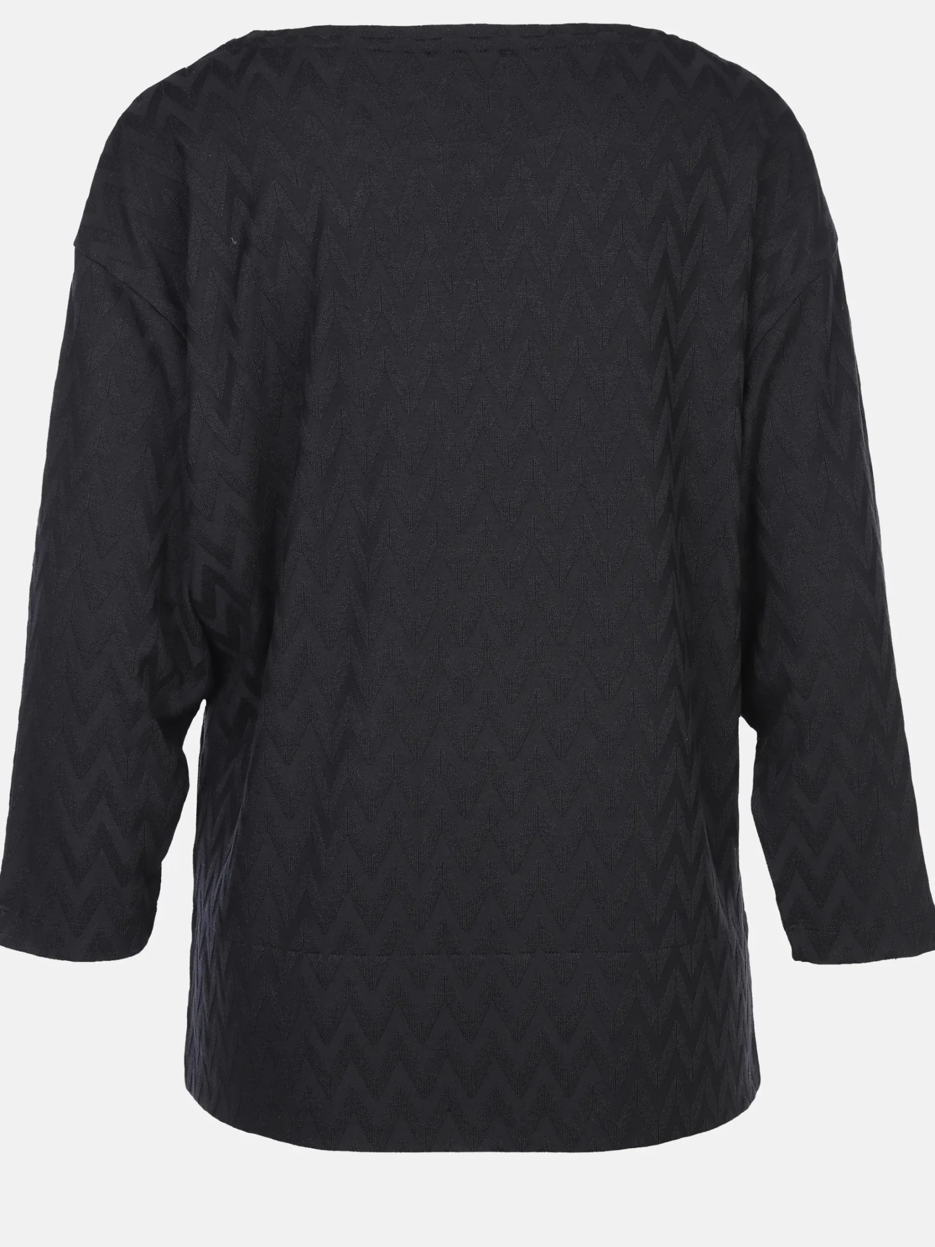 Damen Lisa Tossa Damen Jacquard Shirt mit 3/4 Arm