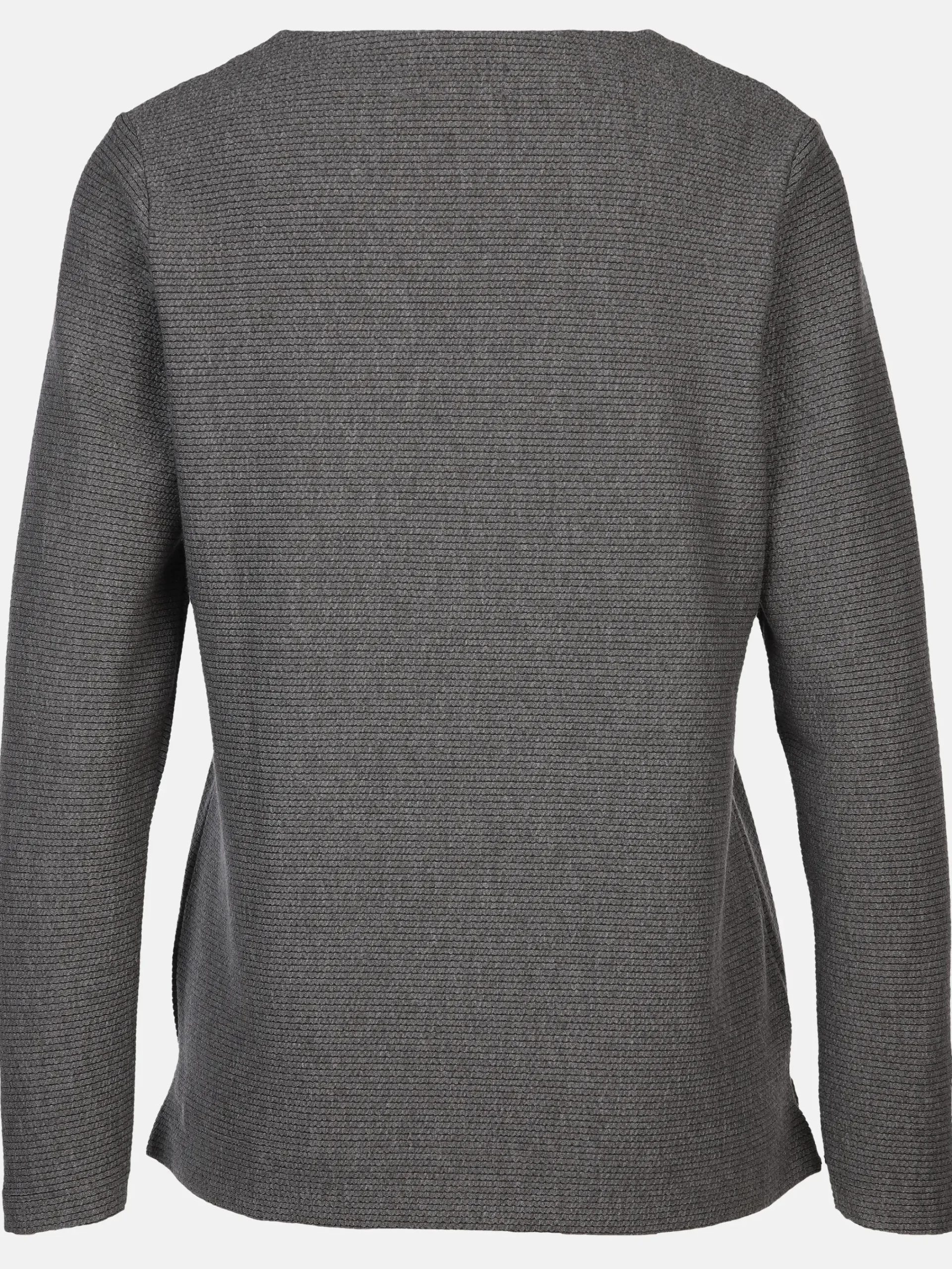 Damen Lisa Tossa Damen Jaquard-Shirt mit Ripp-Struktur