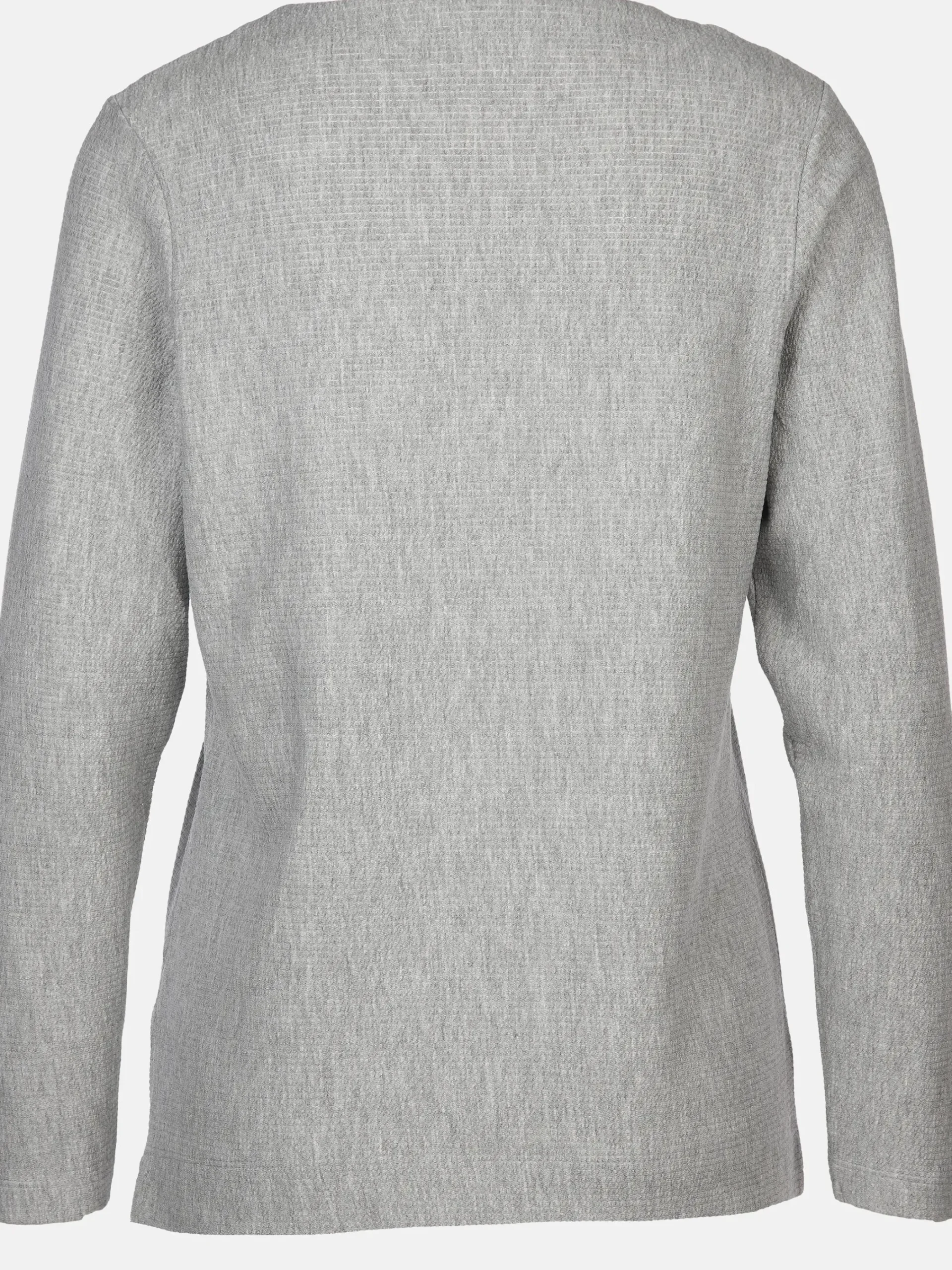 Damen Lisa Tossa Damen Jaquard-Shirt mit Ripp-Struktur