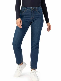 Damen Stooker DOB Damen Jeans 5- Pocket Straight Fit