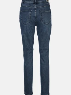 Damen Lisa Tossa Damen Jeans Slim Fit "Hanna" mit Ziersteinchen