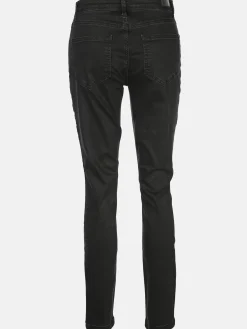 Damen Lisa Tossa Damen Jeans Slim Fit "Hanna" mit Ziersteinchen