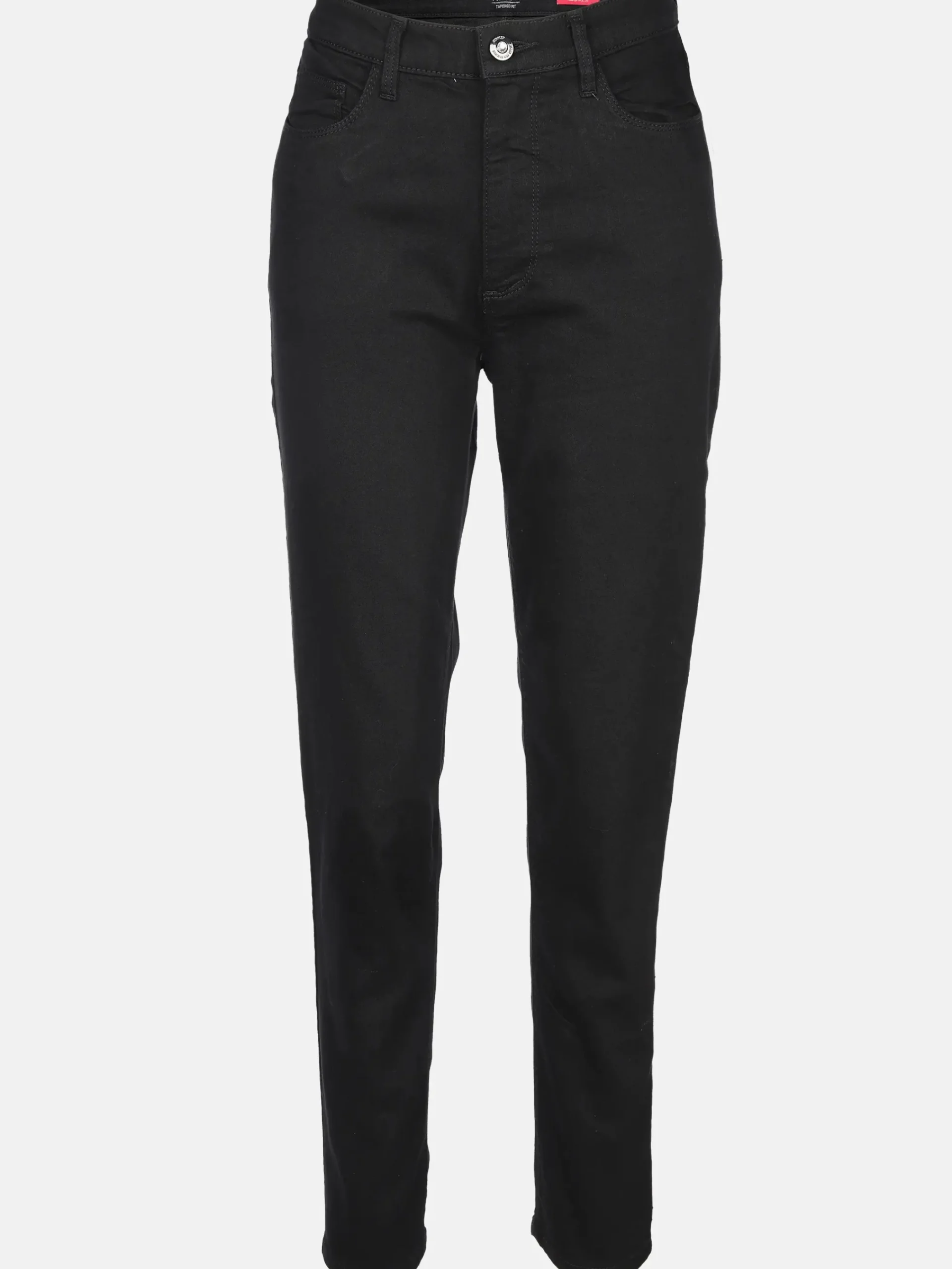 Damen Stooker DOB Damen Jeanshose im Tapered Fit mit Strasssteinchen