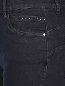 Damen Stooker DOB Damen Jeanshose mit Strasssteinchen