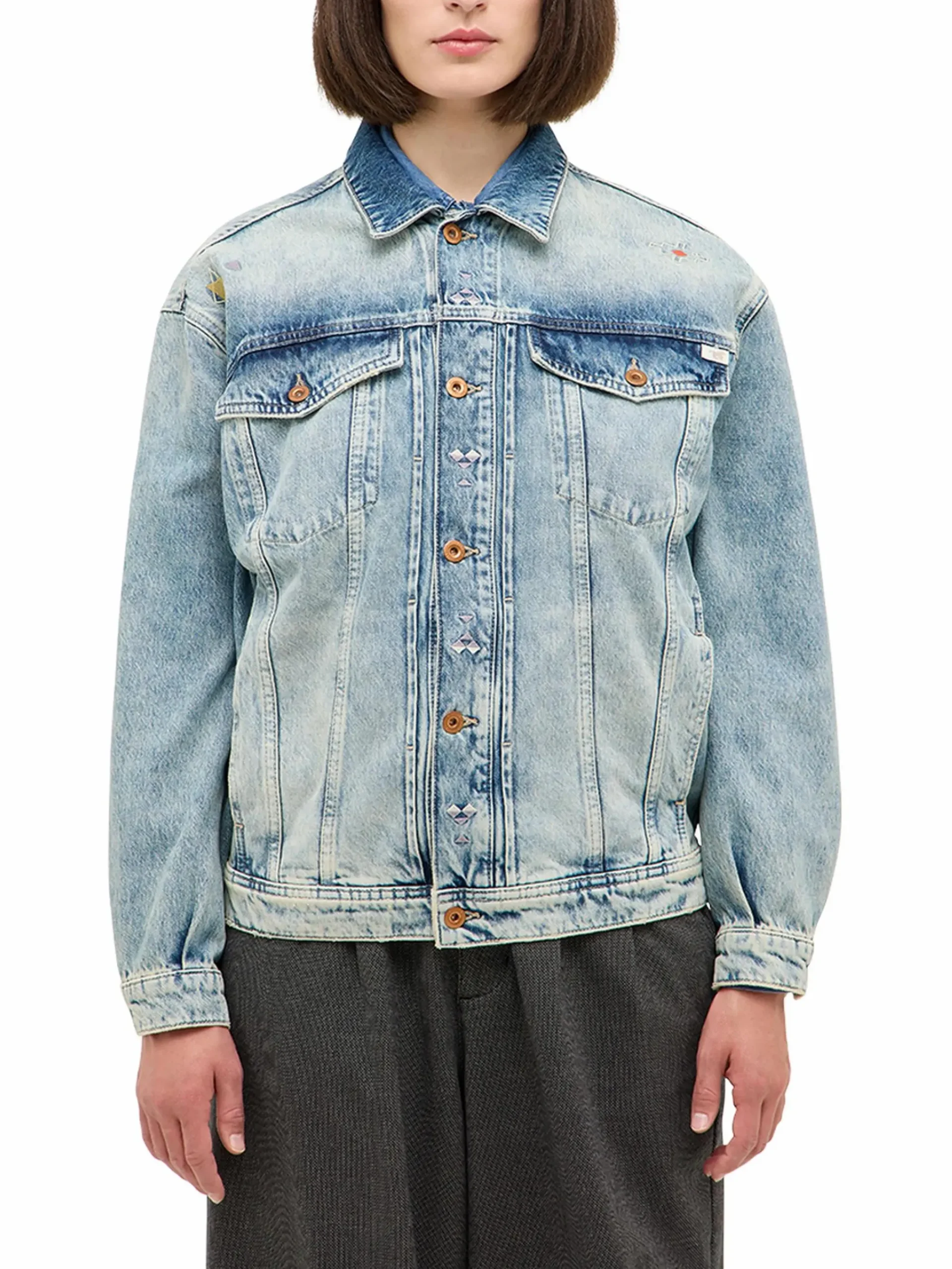 Damen Mustang Damen Jeansjacke "Arcata Boyfriend"