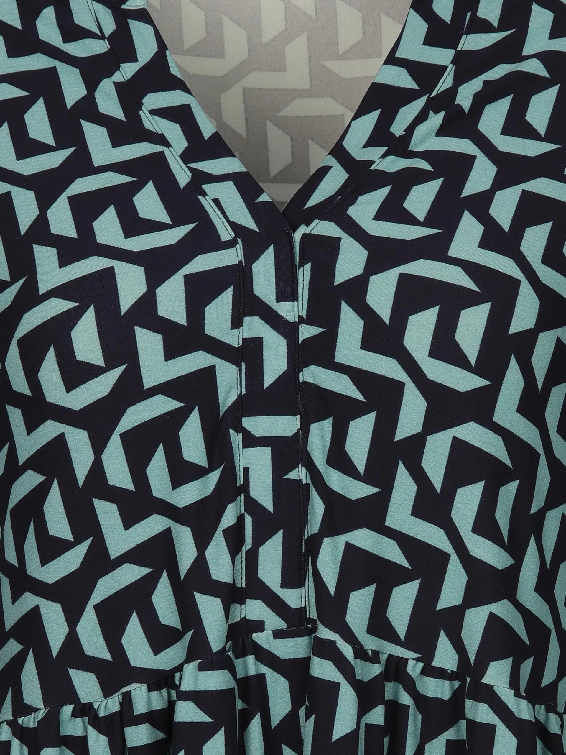 Damen Sure Damen Kleid mit Alloverprint