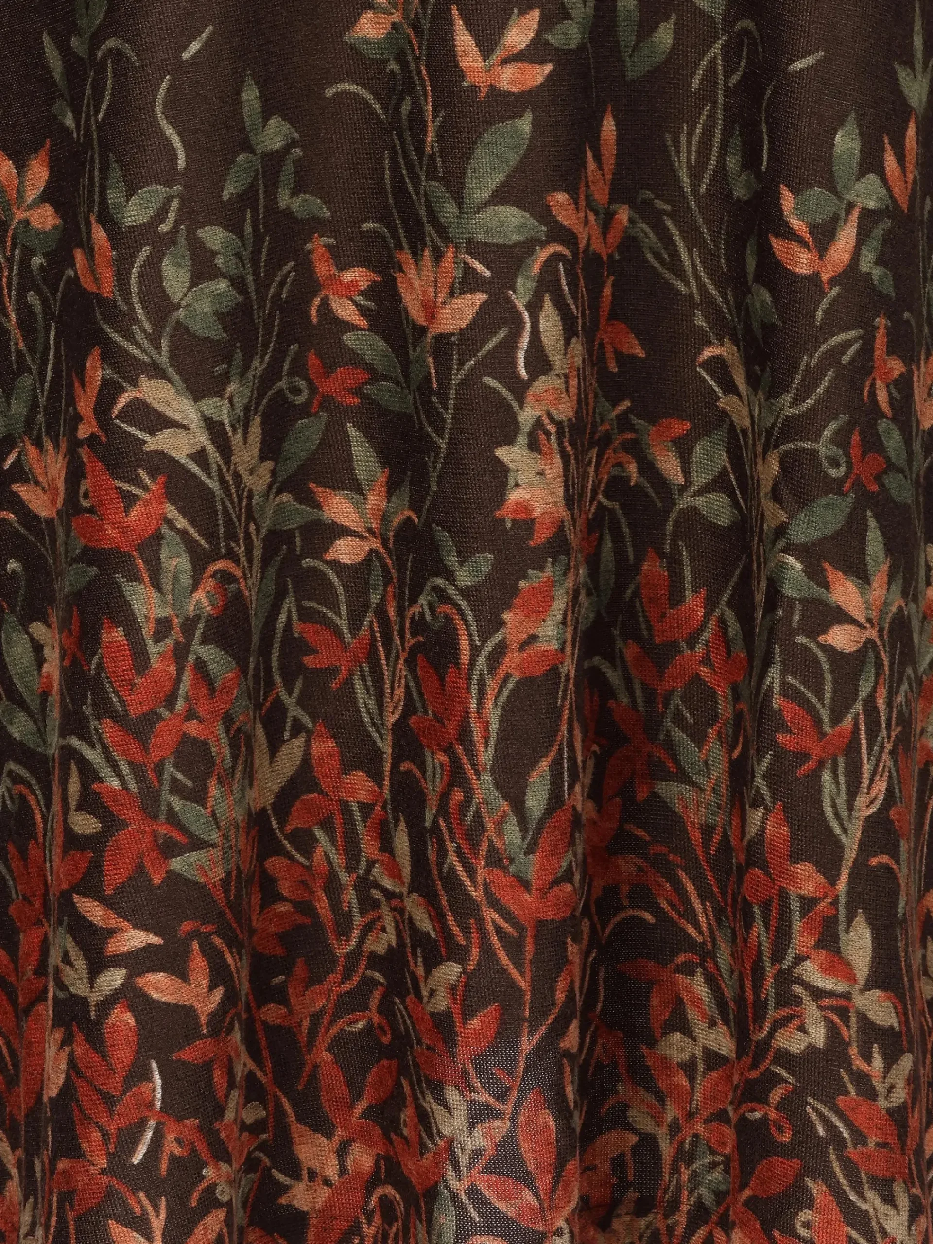 Damen Apricot Damen Kleid mit floralem Print