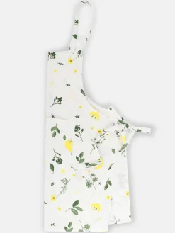Dream House Damen Kochschürze mit Blättern und Früchten