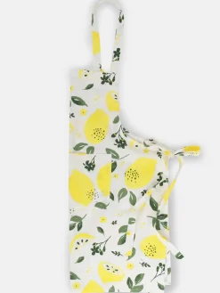 Dream House Damen Kochschürze mit Blättern und Früchten