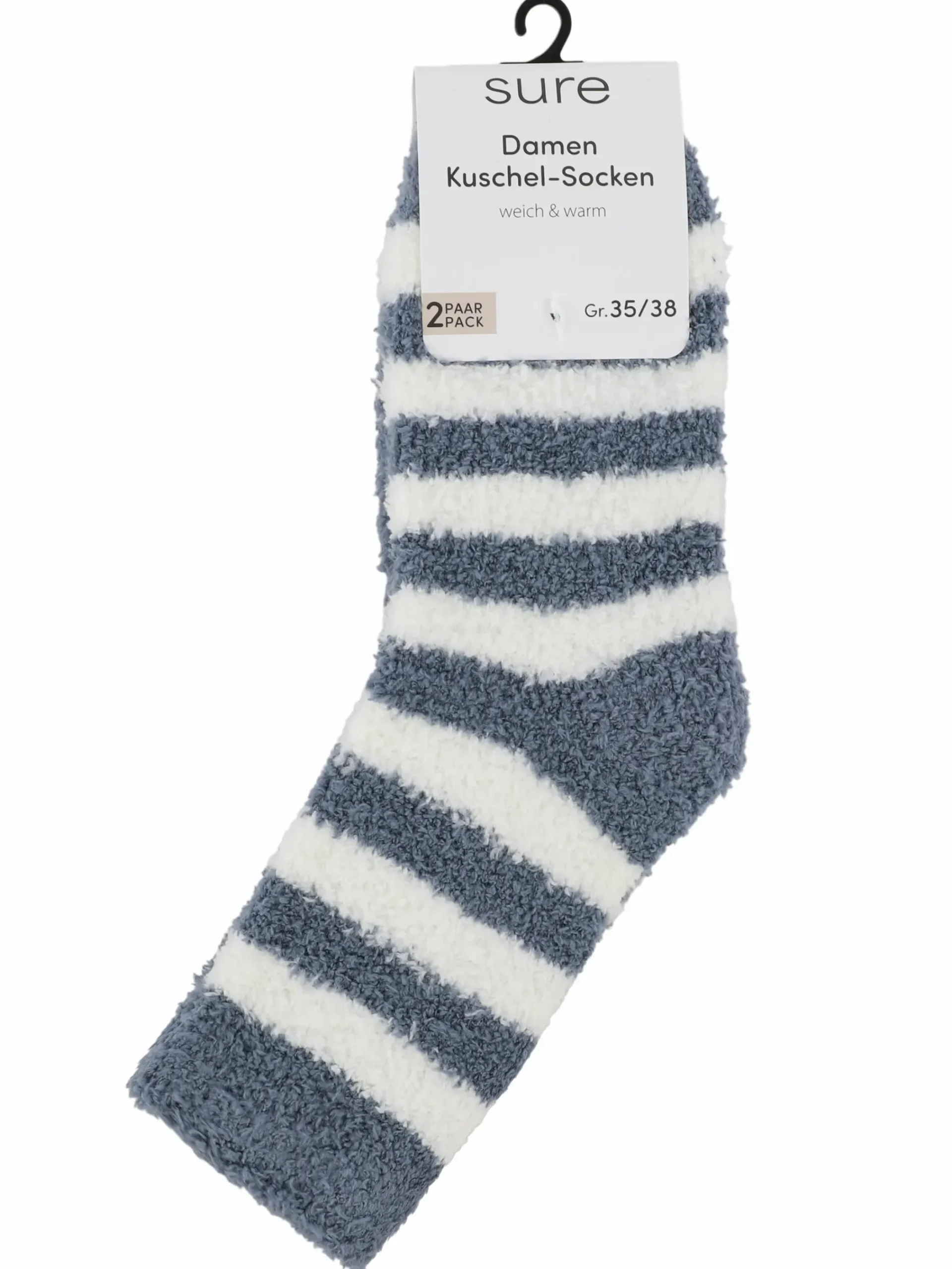 Damen Sure Damen Kuschelsocken im 2er Pack