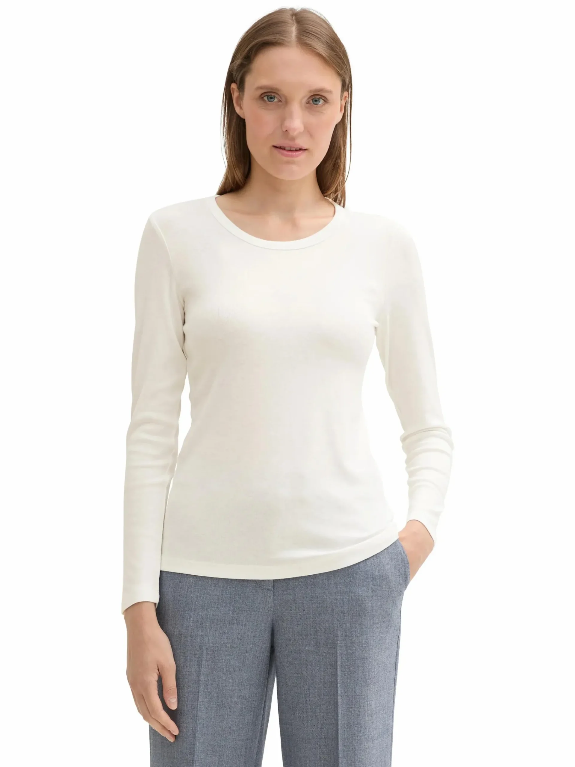 Damen Tom Tailor Damen Langarmshirt