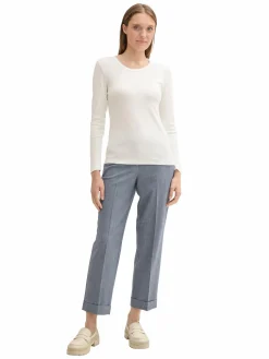 Damen Tom Tailor Damen Langarmshirt