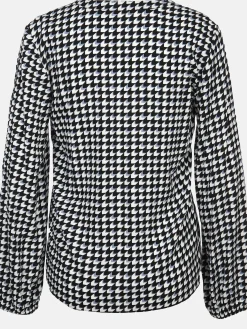 Damen Tom Tailor Damen Langarmshirt mit Alloverprint