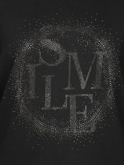 Damen Lisa Tossa Damen Langarmshirt mit Glitzernieten