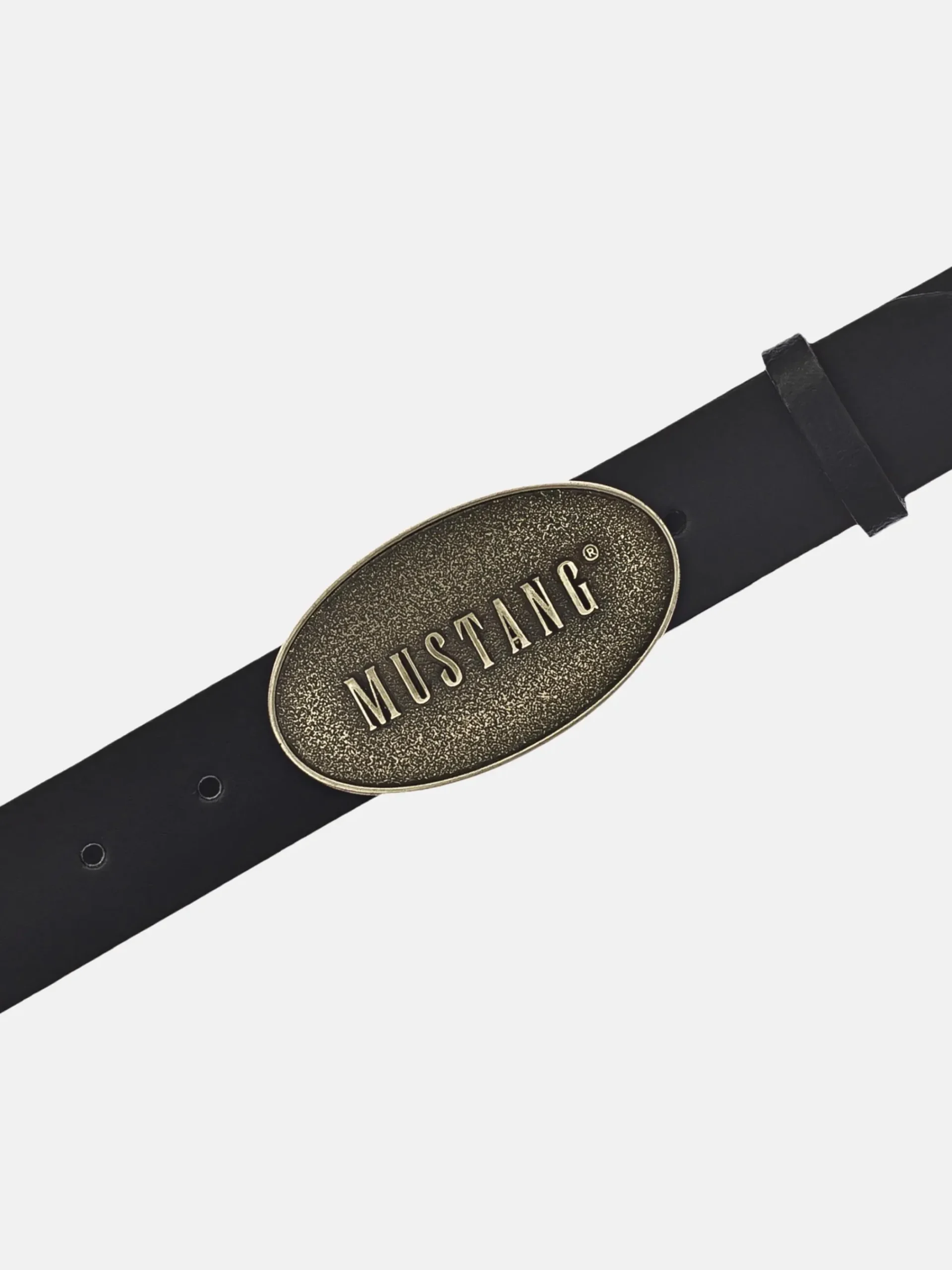 Damen Mustang Damen Ledergürtel mit Klemmschnalle