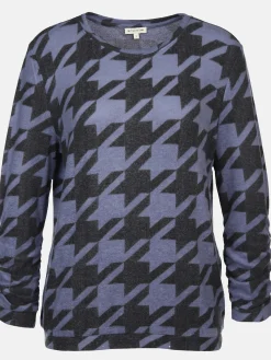 Damen Tom Tailor Damen Leichtpullover mit Print