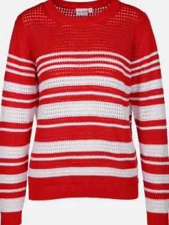 Damen Lisa Tossa Damen Lochstrickpullover