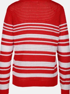 Damen Lisa Tossa Damen Lochstrickpullover