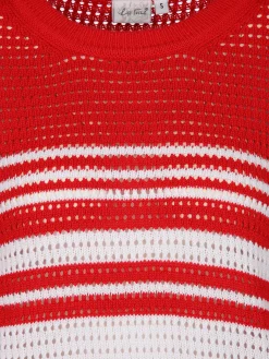 Damen Lisa Tossa Damen Lochstrickpullover