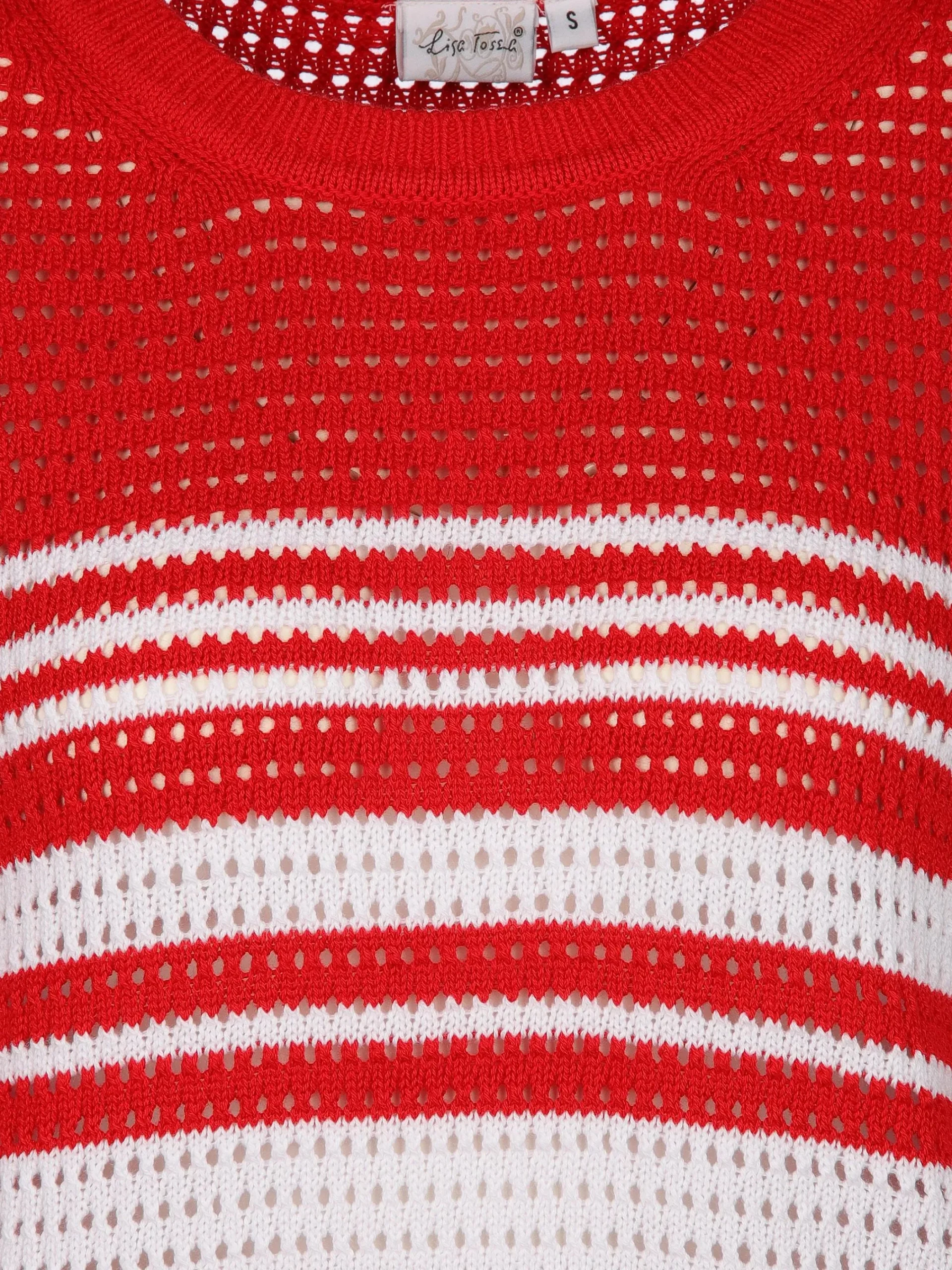 Damen Lisa Tossa Damen Lochstrickpullover