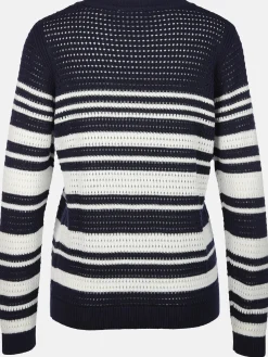 Damen Lisa Tossa Damen Lochstrickpullover