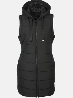 Damen Stooker DOB Damen Longweste mit Kapuze