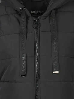 Damen Stooker DOB Damen Longweste mit Kapuze