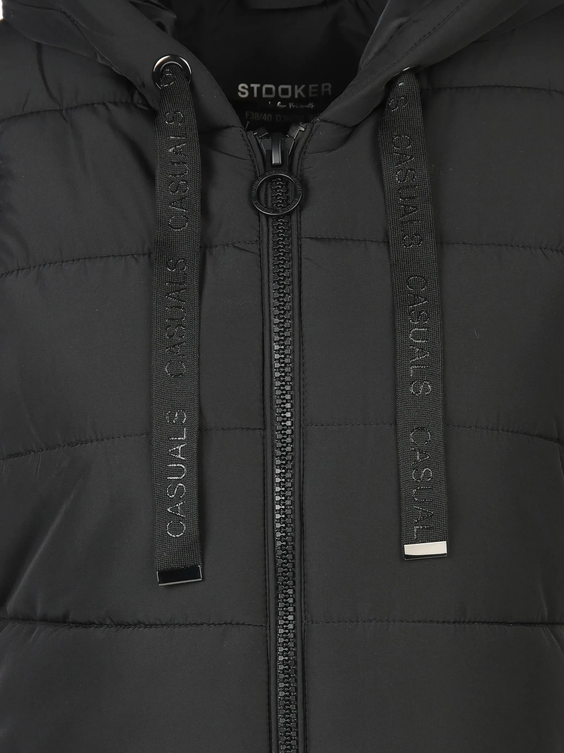 Damen Stooker DOB Damen Longweste mit Kapuze