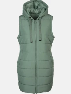 Damen Stooker DOB Damen Longweste mit Kapuze