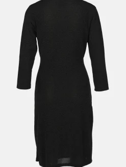 Damen Sure Damen Lurexkleid mit Raffung