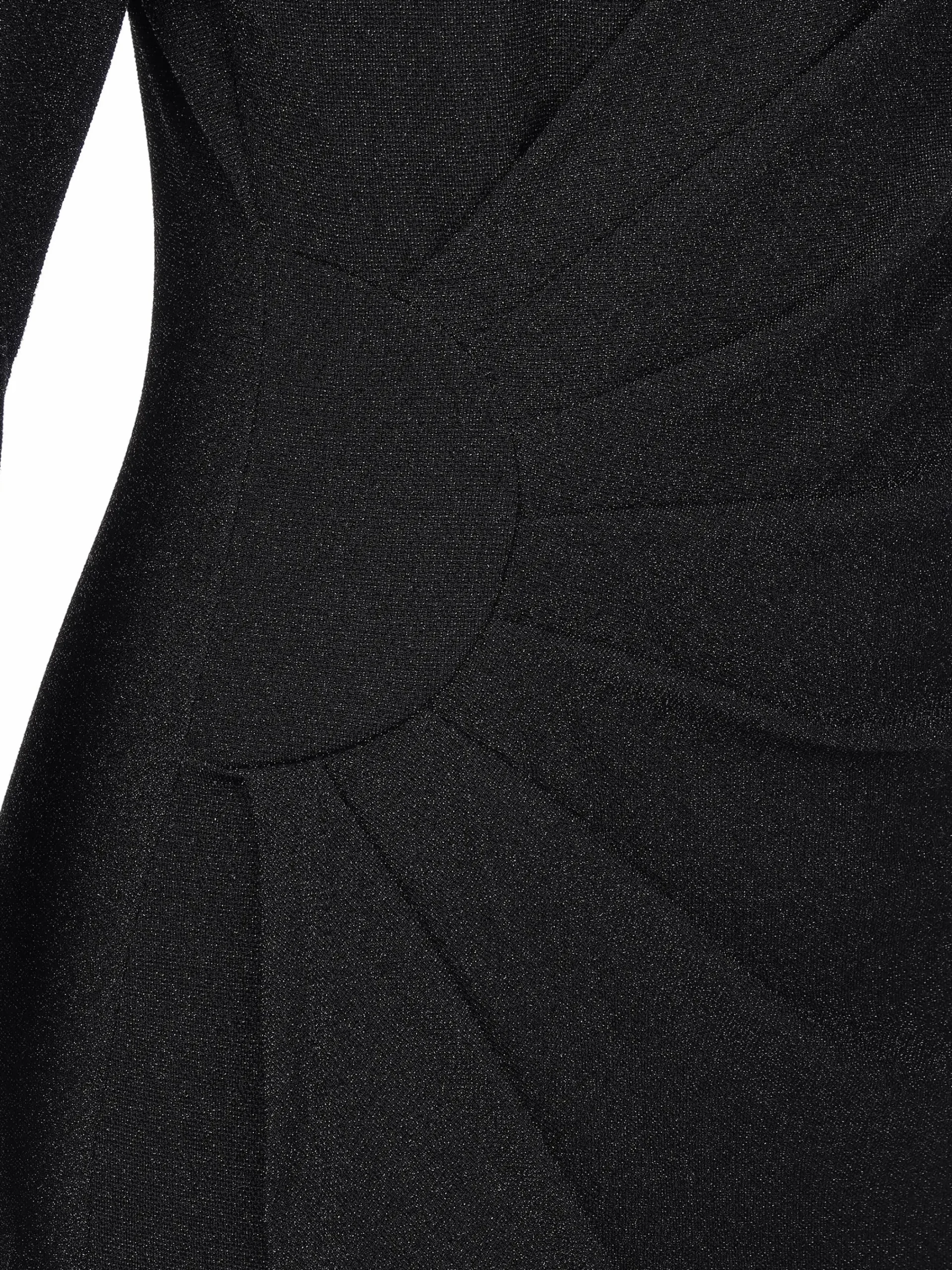 Damen Sure Damen Lurexkleid mit Raffung