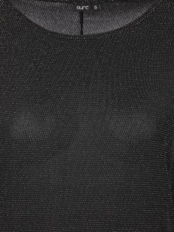 Damen Sure Damen Lurexshirt mit Fledermausärmeln