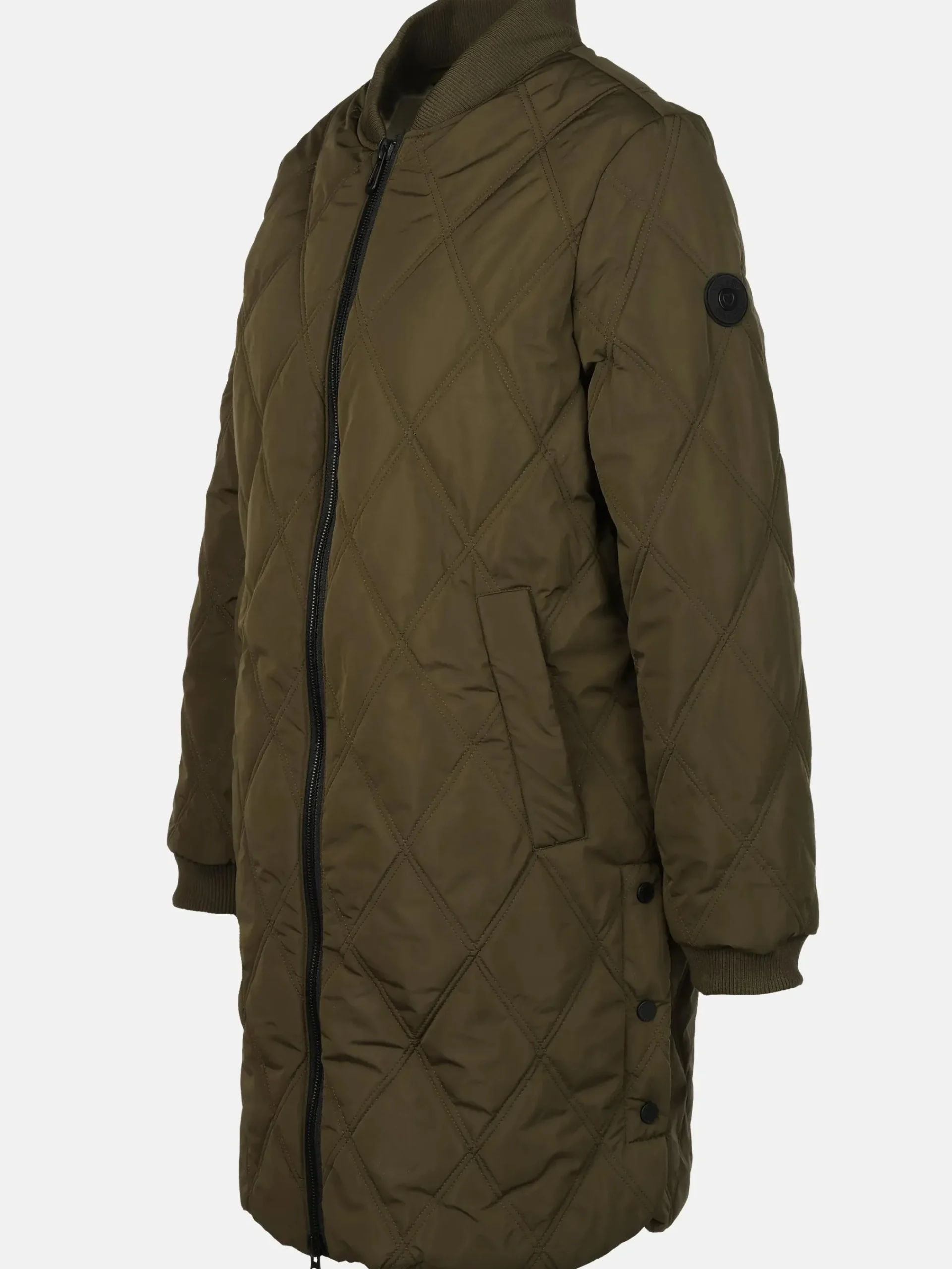 Damen Lisa Tossa Damen Mantel mit Rautensteppung