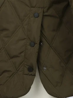 Damen Lisa Tossa Damen Mantel mit Rautensteppung