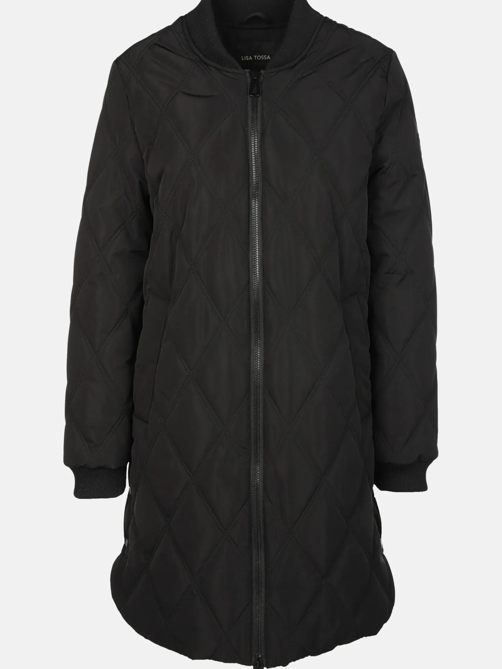 Damen Lisa Tossa Damen Mantel mit Rautensteppung